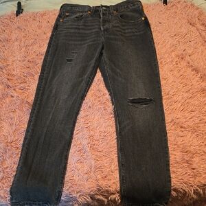 Levi's Black Skinny Jeans for Women